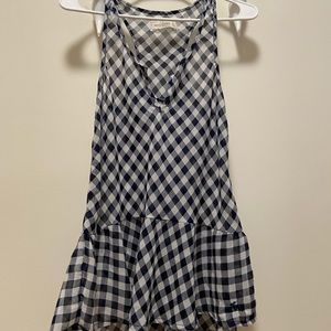 gingham tank top